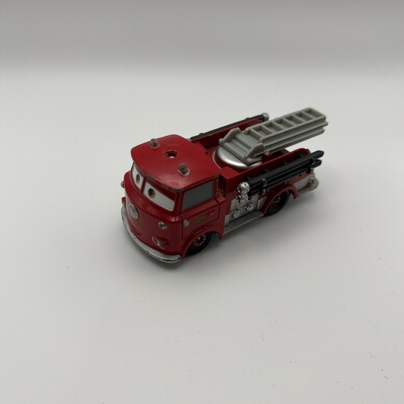 Disney Pixar Other - Disney Pixar Cars Red the Fire Truck Diecast Toy Vehicle Radiator Springs Red
